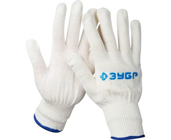 Трикотажные перчатки ЭКСПЕРТ ЗУБР, 12 класс, размер L-XL, 11450-XL 