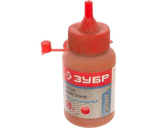 Краска разметочная для строительных работ (красная) 50 г Зубр 4-06405-2_z01 