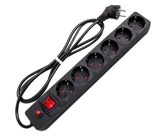 Сетевой фильтр UNIVersal ПВС 3*0,75 черный 5м 967U-4005 