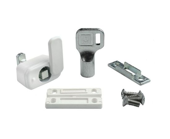 Блокиратор открывания с ключом для алюминиевых окон Tech-Krep 151695 