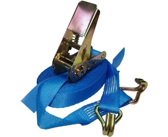 Стяжной ремень UVE 0,4/0,8 тн, 5 метров, 25 мм, синий RS2-25-800-5-blue 