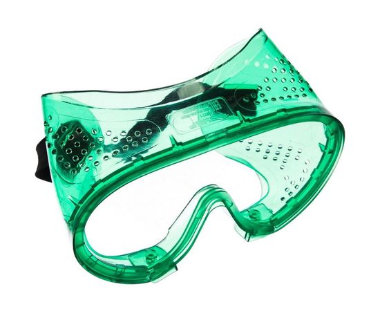 Защитные очки закрытого типа с прямой вентиляцией (поликарбонатная линза) Зубр МАСТЕР 11027 