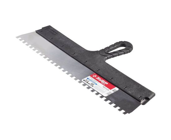 Фасадный зубчатый шпатель 450 мм Зубр МАСТЕР 10078-45-08 – изображение 2