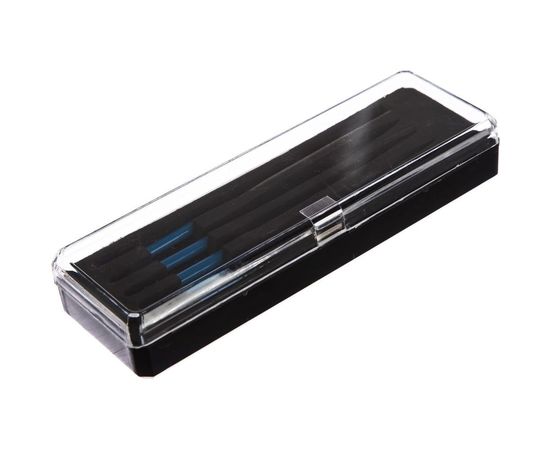 Набор надфилей Зубр Эксперт с алмазным напылением в пластиковом боксе P 140 140x75 мм 5 предметов 33388-140-H5 – изображение 2