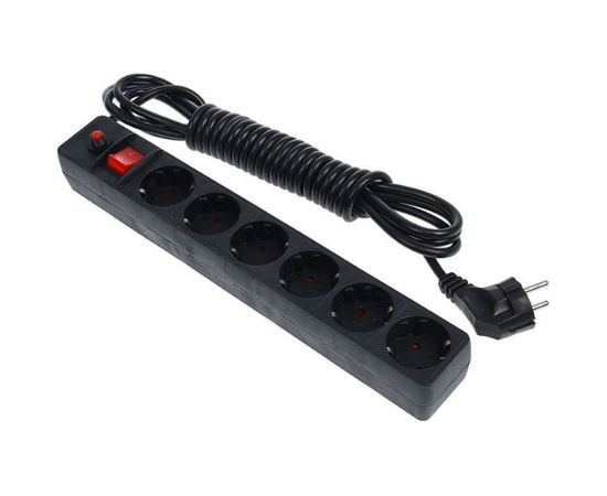 Сетевой фильтр UNIVersal ПВС 3*0,75 черный 5м 967U-4005 – изображение 2