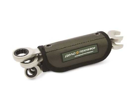 Фирменная сумка для набора трещоточных ключей 515085 и 515485 Дело Техники 973485 – изображение 3