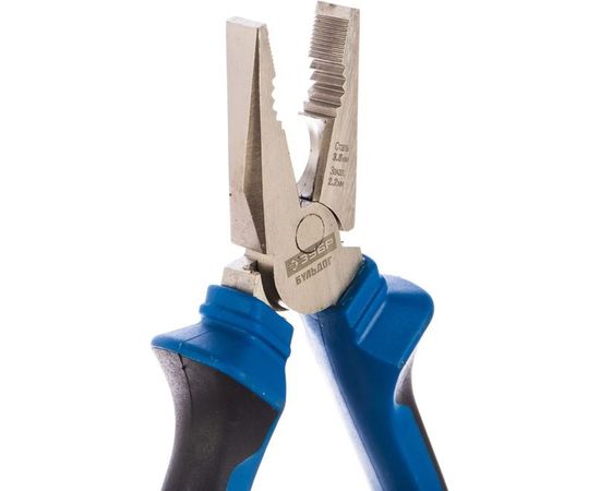 Комбинированные плоскогубцы Зубр БУЛЬДОГ 200 мм, Профессионал 2201-1-20_z02 – изображение 4