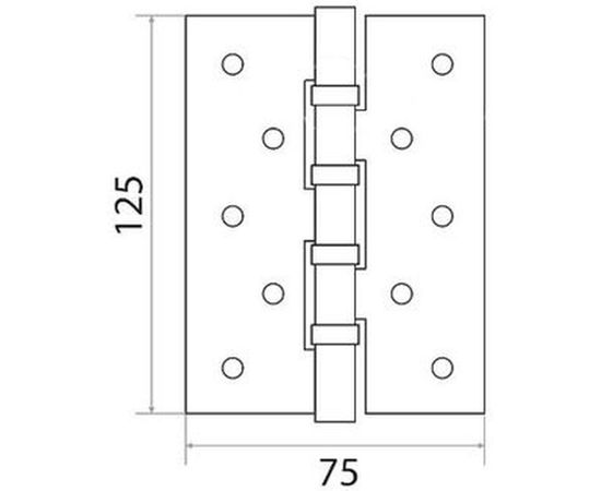 Навес Trodos 125х75х2,5 мм б/к золото 201022 – изображение 2