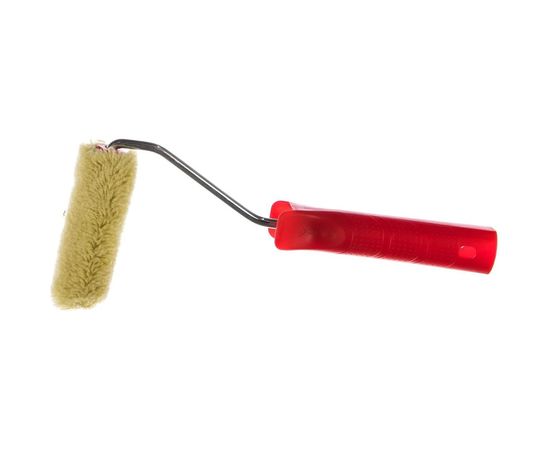 Малярный мини-валик в сборе, бюгель 6мм, 15x100мм Зубр "СИНТЕКС" 03504-10 – изображение 2