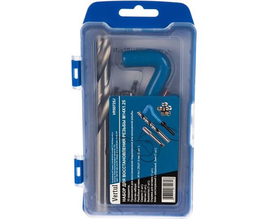 Набор для восстановления резьбы VERTUL M14х1.25 VR50725J – изображение 2