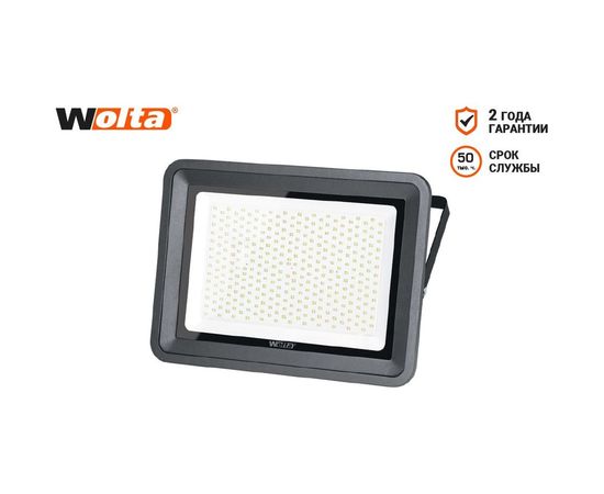 Светодиодный прожектор Wolta 5700K, 300 W SMD, IP65 WFL-300W/06 – изображение 9