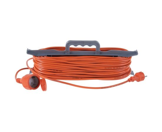 Удлинитель шнур на рамке UNIVersal УШ-10 IP-54 ПВС 3*0.75 1гн. з/к 50 м 9632026 – изображение 3