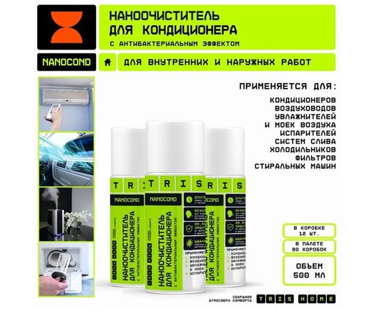 Наноочиститель кондиционера TriS NANOCOND БХ006 – изображение 4