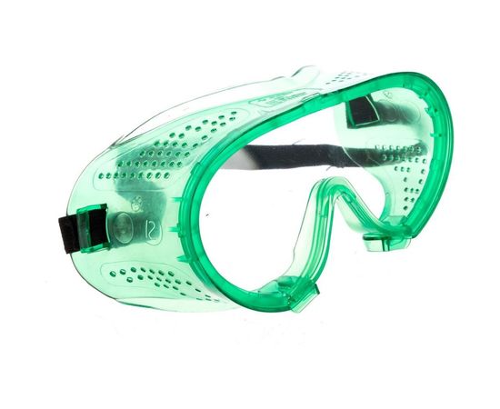 Защитные очки закрытого типа с прямой вентиляцией (поликарбонатная линза) Зубр МАСТЕР 11027 – изображение 3