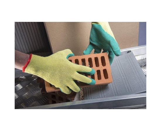 Перчатки рабочие с латексным обливом БЕРТА 535 – изображение 2