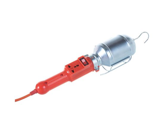 Переносной светильник UNIVersal ТМ c выключателем и розеткой 10м 966U-0210 – изображение 6