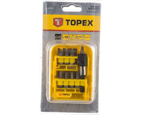 Набор сменных наконечников с держателем TOPEX 39D363 – изображение 2