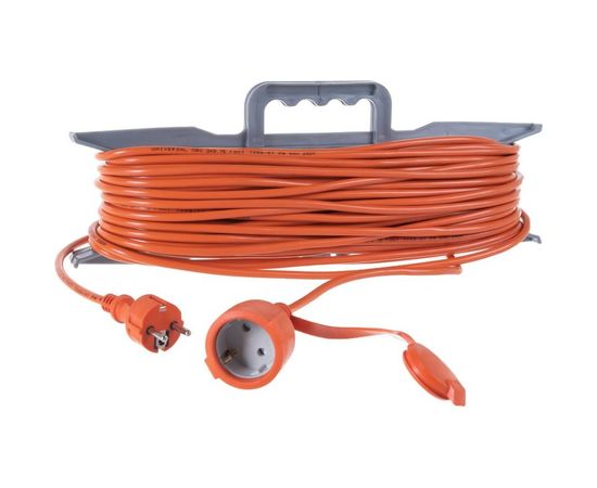 Удлинитель шнур на рамке UNIVersal УШ-10 IP-54 ПВС 3*0.75 1гн. з/к 50 м 9632026 – изображение 5