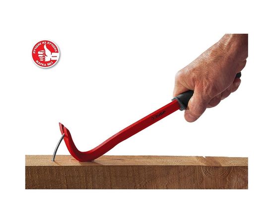 Гвоздодер с рукояткой Зубр 320 мм 21605 – изображение 7