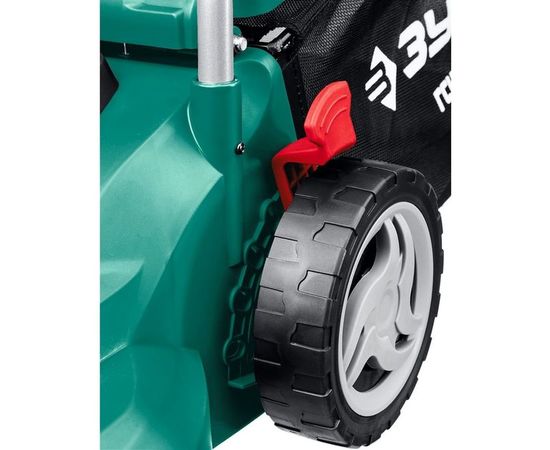 Сетевая газонокосилка ЗУБР 2000 Вт ГСЦ-42-2000 – изображение 4