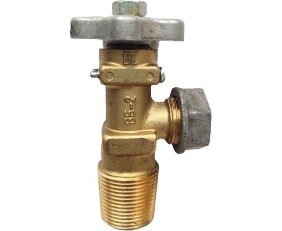 Вентиль ВБ-2 для пропанового баллона, резьба 21, 8СП левая Профессионал 000102 