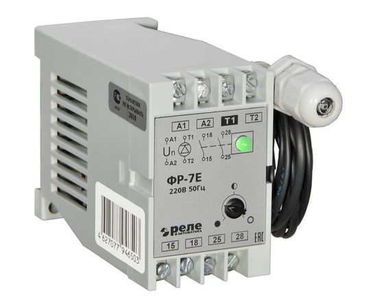 Фотореле Реле и Автоматика, ФР-7Е с датчиком, кабель 1,5м A8222-77946503 