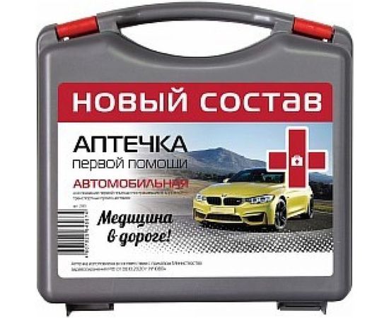 Автомобильная аптечка ФЭСТ Ф А/р новый состав Авто Муссон н.с. 