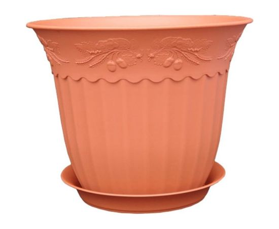 Кашпо для комнатных растений Интехпром НК Дубок д 360 мм 16л. 4607947690125 