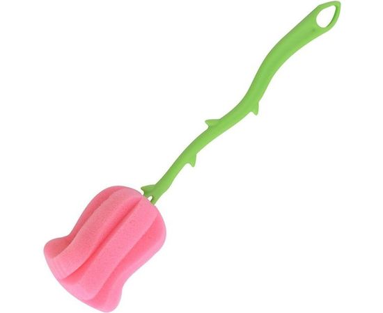 Губка для высокой посуды МУЛЬТИДОМ Тюльпан, длина 25,5 см YM58-302 