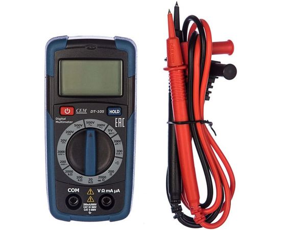 Карманный цифровой мультиметр СЕМ DT-105 480151 