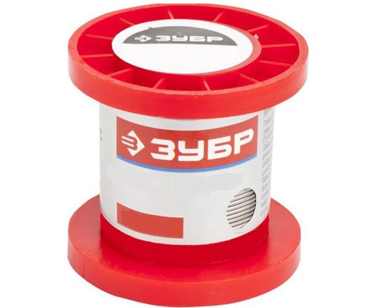 Припой ПОМ-3 (1 мм; 50 гр; проволока) Зубр 55456-050-10 