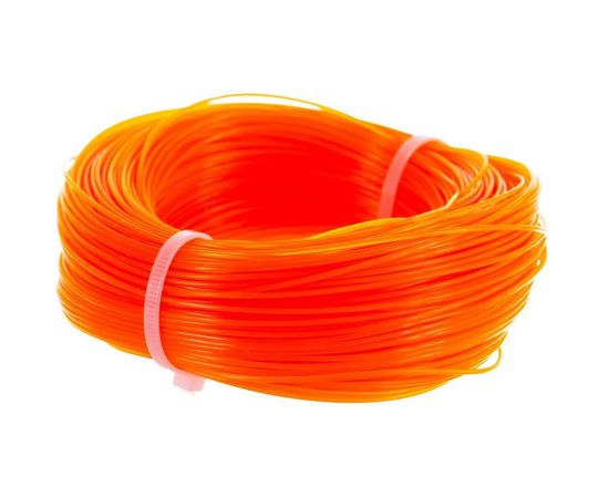 Строительная леска, 100 м, D 1 мм цвет оранжевый СИБРТЕХ 84838 