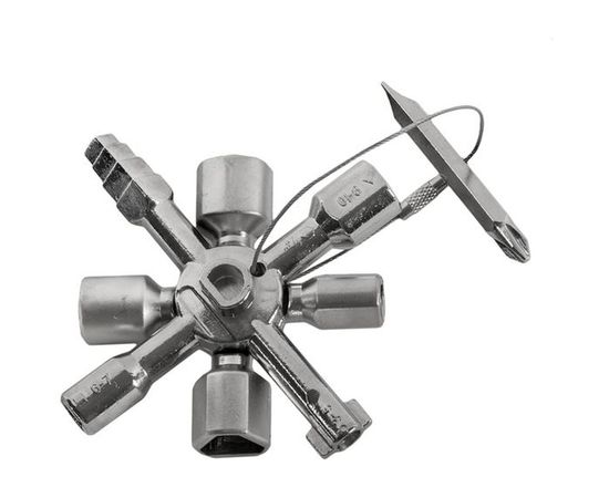 Универсальный ключ для электрошкафов КОБАЛЬТ 10 профилей 792-926 