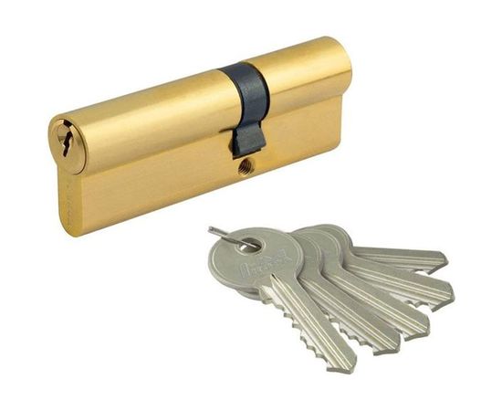 Цилиндровый механизм НОРА-М ЕСО AL Л-90 55-35 латунь 15278 