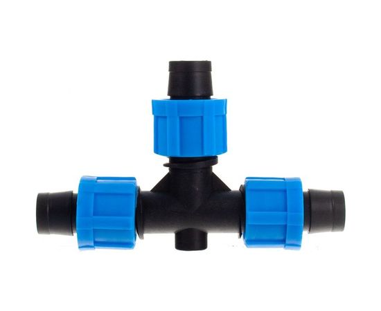 Тройник для капельной ленты К/Л х К/Л х К/Л Профитт 1680370 