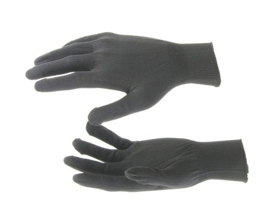 Перчатки Россия нейлон, 13 класс, чёрные, XL 67843 