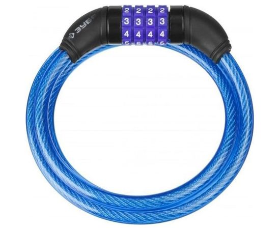 Тросовый кодовый Замок Зубр Профессионал с изменяемым кодом длина троса - 1200 мм d 10 мм 37262-120 