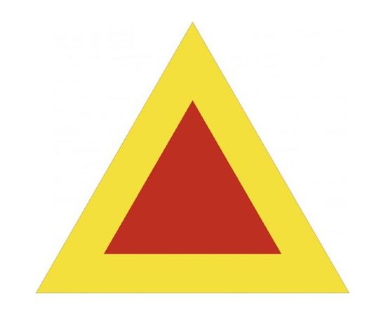 Наклейка SKYWAY Тихоходное транспортное средство ГОСТ треуг. S08101064 