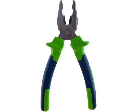 Комбинированные плоскогубцы СИБРТЕХ 200 мм, двухкомпонентные рукоятки 17052 – изображение 3