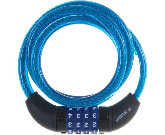 Тросовый кодовый Замок Зубр Профессионал с изменяемым кодом длина троса - 1200 мм d 10 мм 37262-120 – изображение 4