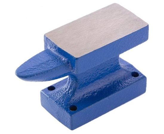 Кузнечная однорогая наковальня СИБРТЕХ чугун, 450г 18680 – изображение 2