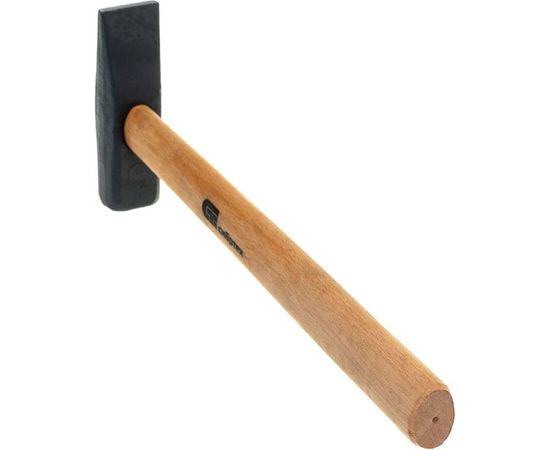 Слесарный молоток 600 г, квадратный боек, деревянная рукоятка СИБРТЕХ 10219 – изображение 3