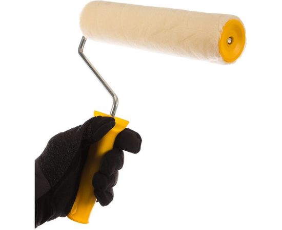 Валик 250 мм, ворс 5 мм, D - 48 мм, D ручки - 8 мм, велюр СИБРТЕХ Лаки 80179 – изображение 2