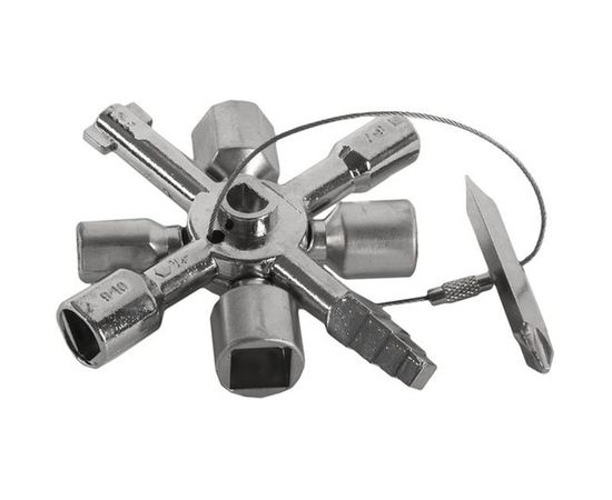 Универсальный ключ для электрошкафов КОБАЛЬТ 10 профилей 792-926 – изображение 3