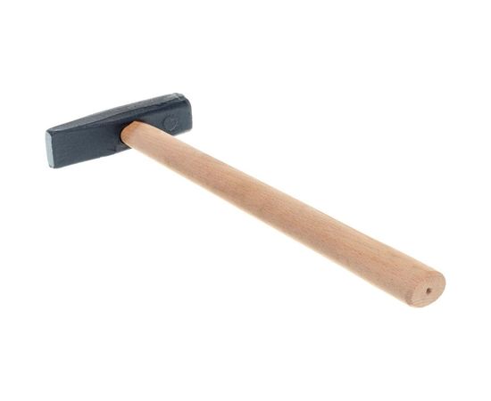 Слесарный молоток 400 г, квадратный боек, деревянная рукоятка СИБРТЕХ 10216 – изображение 7