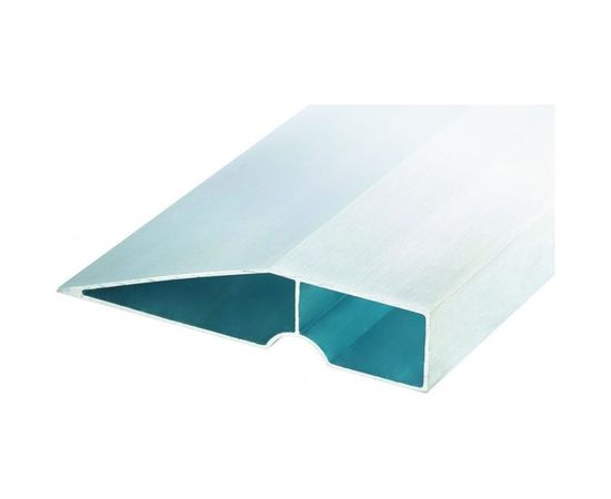 Алюминиевое правило Трапеция СИБРТЕХ 1 ребро жесткости, 1м 89607 – изображение 2