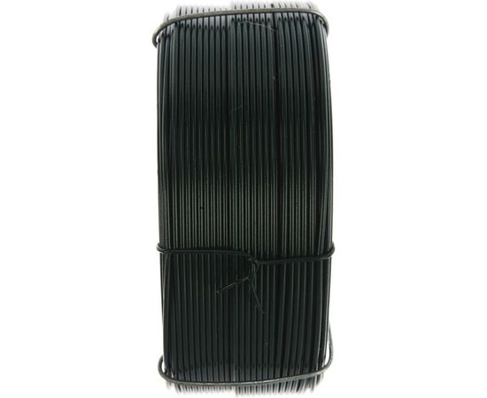 Проволока с ПВХ покрытием СИБРТЕХ зеленая 1,2мм длина 50м 47771 – изображение 3