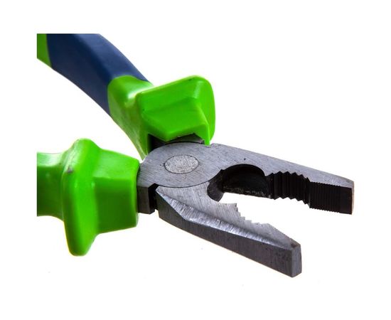 Комбинированные плоскогубцы СИБРТЕХ 200 мм, двухкомпонентные рукоятки 17052 – изображение 2