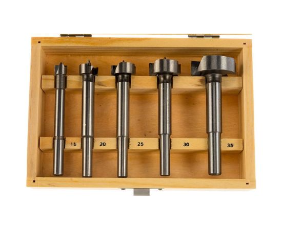 Набор сверл Форстнера по дереву (5 шт.) Зубр 2994-H5 – изображение 4