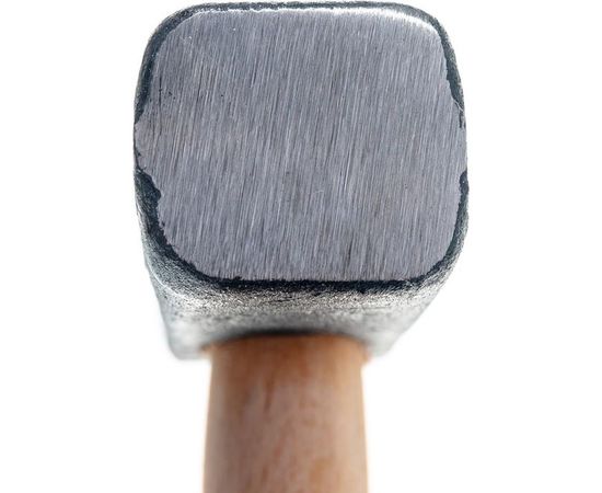 Слесарный молоток 400 г, квадратный боек, деревянная рукоятка СИБРТЕХ 10216 – изображение 6